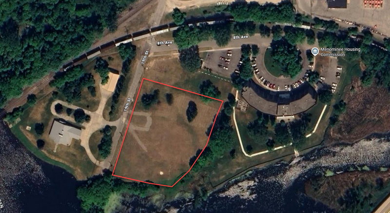 Rio Vista Motel - Aerial Map Of Old Lot